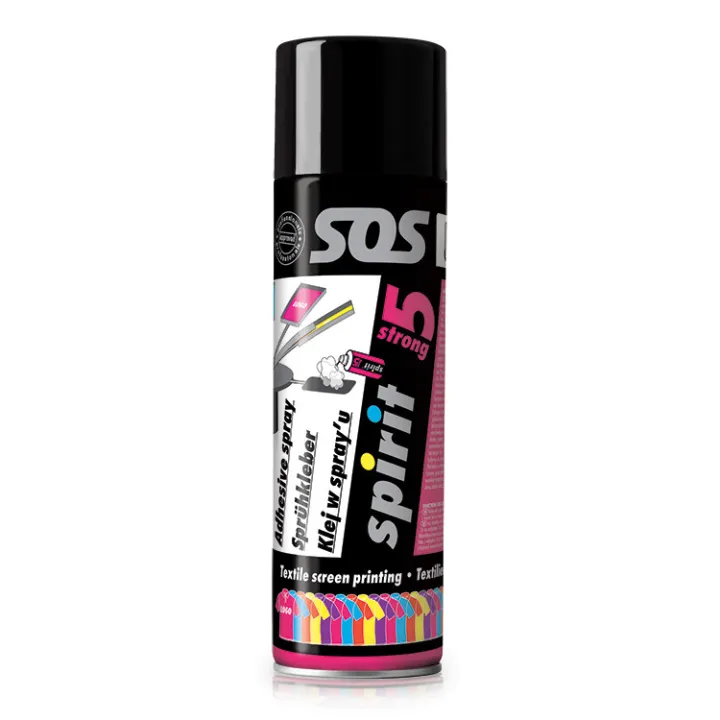 SPIRIT 5 STRONG - spray 500 ml Klej tymczasowy strong