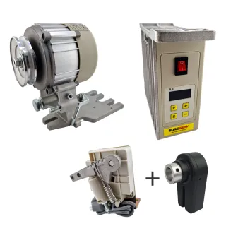 Energy-saving servo motor EUROSERV A8 600W with needle positioner  | SZWALMASZ Maciej Gajda | sewing machines