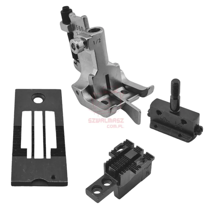 G1560_1/2_SMG rozstaw igieł ze stopką do roszywania (12,7mm - 1/2``) | SZWALMASZ Maciej Gajda | maszyny szwalnicze