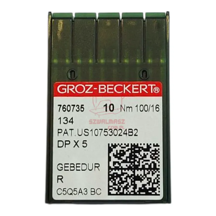 Igły GROZ-BECKERT Igły 135x5 Nm100/16 SES | SZWALMASZ Maciej Gajda |