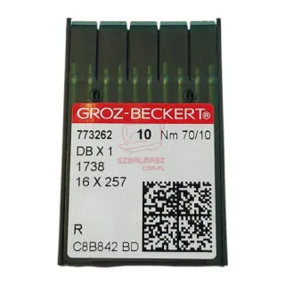 Igły GROZ-BECKERT Igły 16x257 Nm70/10 SES | SZWALMASZ Maciej Gajda |