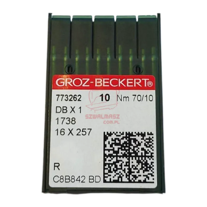 Igły GROZ-BECKERT Igły 16x257 Nm70/10 SES | SZWALMASZ Maciej Gajda |