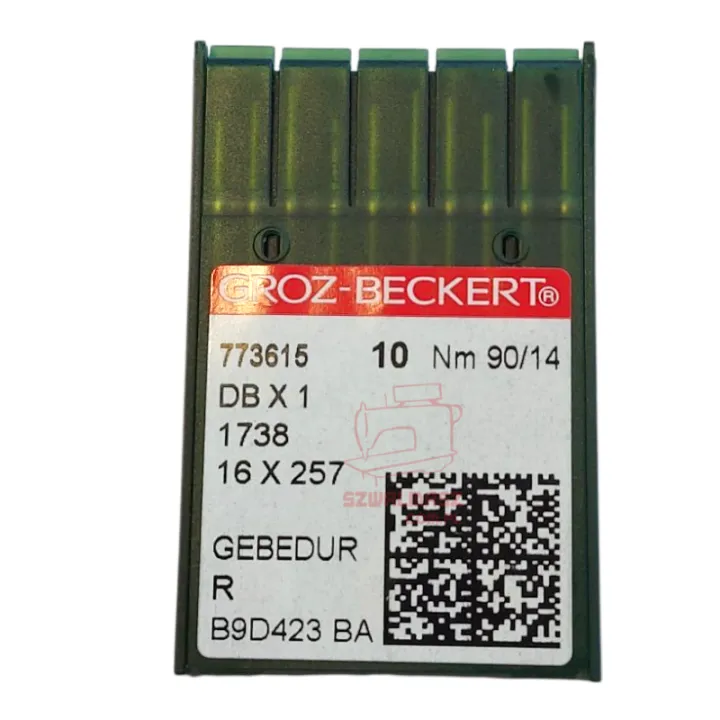 Igły GROZ-BECKERT Igły 16x257 Nm100/16 SES | SZWALMASZ Maciej Gajda |