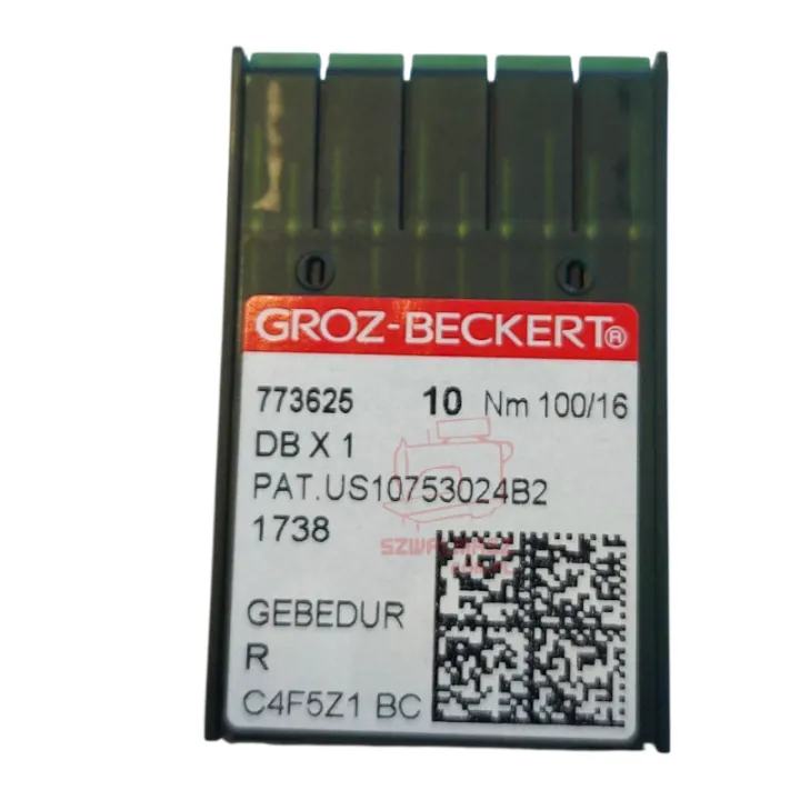 Igły GROZ-BECKERT Igły 16x257 Nm100/16 SES | SZWALMASZ Maciej Gajda |