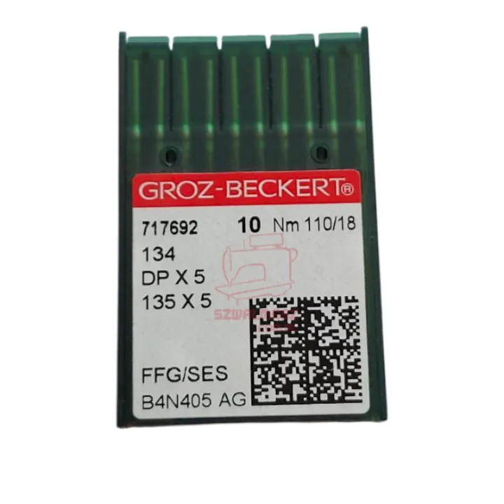 Igły GROZ-BECKERT Igły 135x5 Nm110/18 R | SZWALMASZ Maciej Gajda |