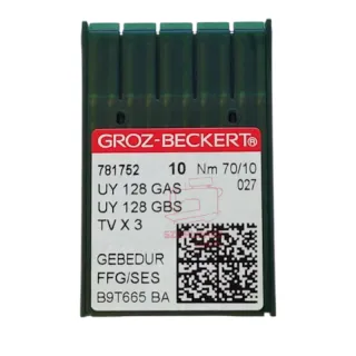 Igły GROZ-BECKERT Igły UY 128GAS Nm70/10 RG | SZWALMASZ Maciej Gajda |