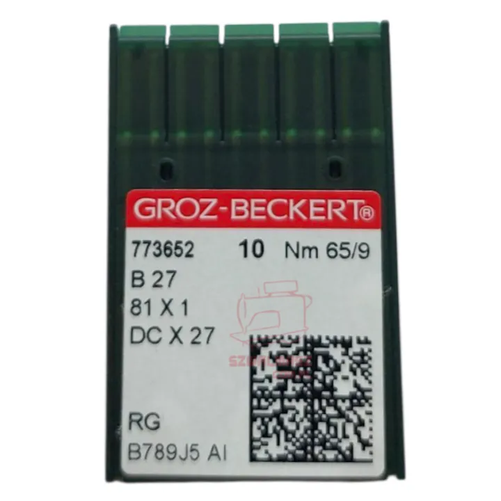 Igły GROZ-BECKERT Igły B27 Nm75/11 RG | SZWALMASZ Maciej Gajda |