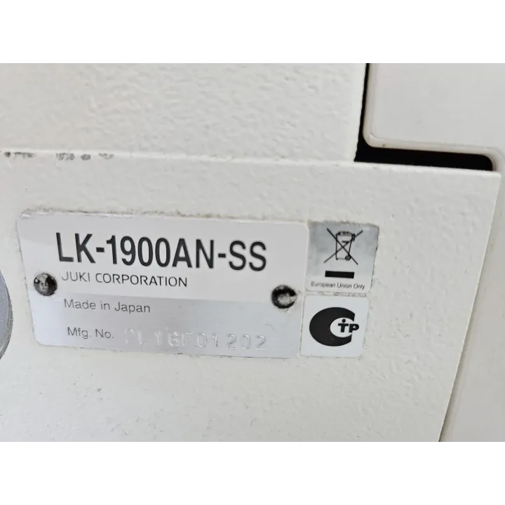Ryglówka elektroniczna JUKI LK-1900AN-SS - dziurki | SZWALMASZ Maciej Gajda